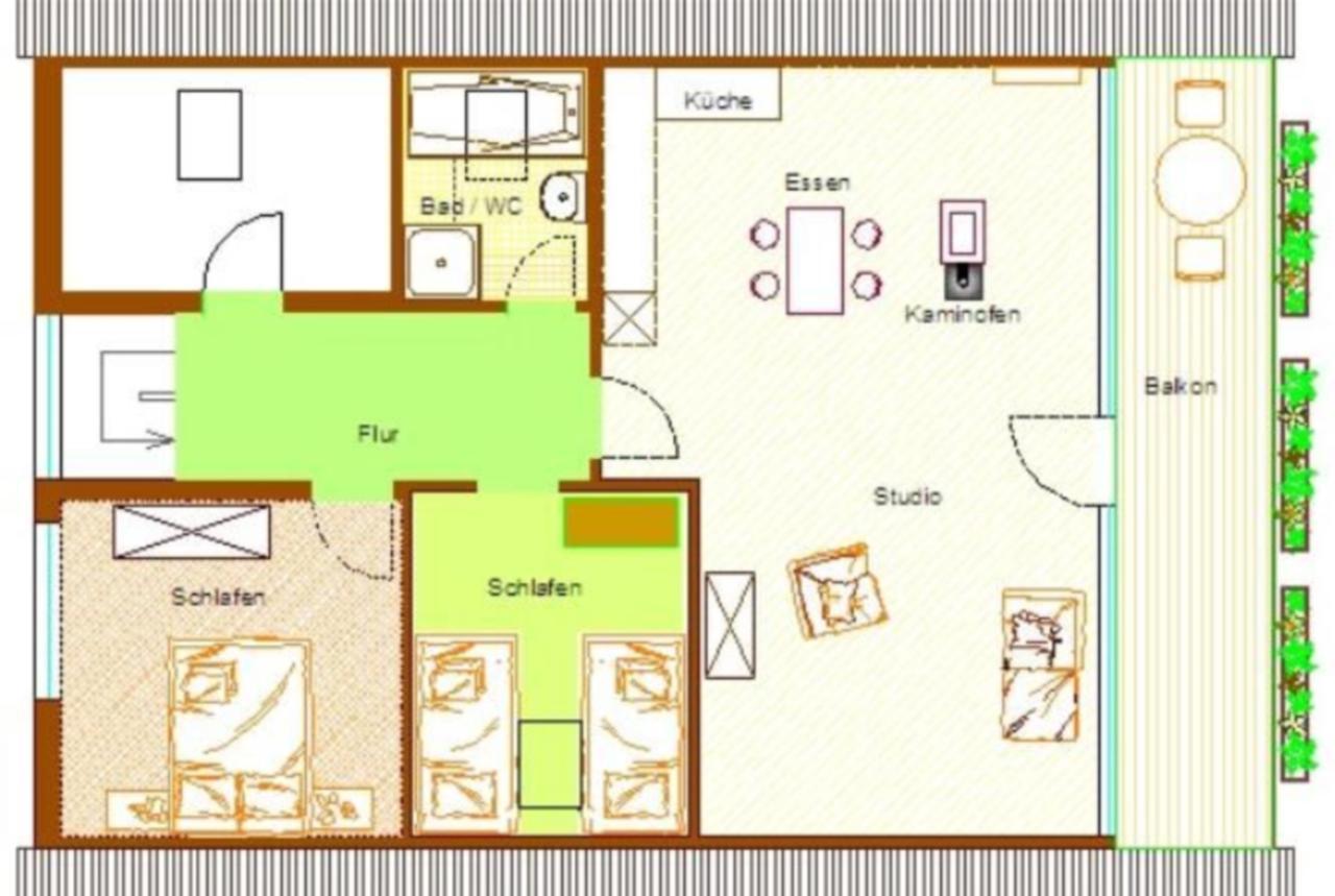 Haus Sonnenhuegel Apartment Winterberg Luaran gambar